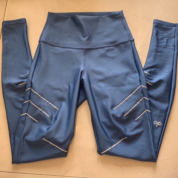 Alo yoga sequence leggings blue - Picture 6 of 8